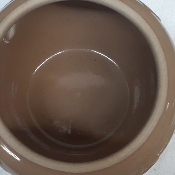 Monmouth Native American design cookie jar/Bean pot by Western stoneware - Picture 3 of 9